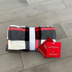 Wondershop Men's Red and Black Plaid Lounge Pants